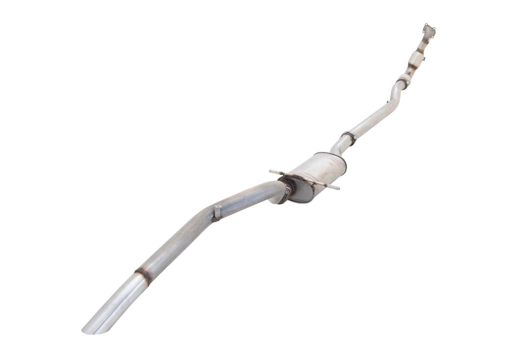 Xforce | 3" Stainless Steel Turbo Back Exhaust & Cat | Nissan Navara D22 2.5L 2008–2015 | E4-ND22-25WC-TBS - Image 2
