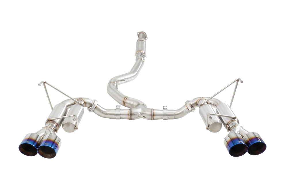 XForce | Race Series Cat Back Burnt Blue Tips | Subaru WRX & STI G3 VA Sedan 2011–2021 | ESSW28BUCS - Image 2