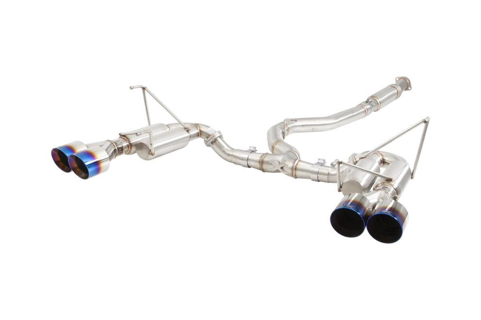 XForce | Race Series Cat Back Burnt Blue Tips | Subaru WRX & STI G3 VA Sedan 2011–2021 | ESSW28BUCS - Image 3
