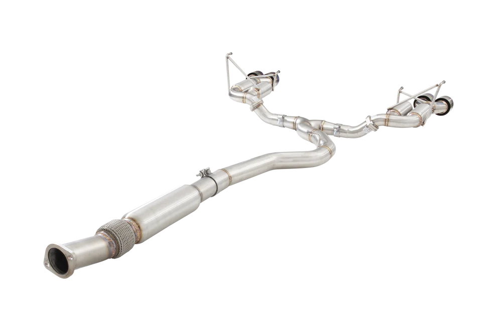 XForce | Race Series Cat Back Burnt Blue Tips | Subaru WRX & STI G3 VA Sedan 2011–2021 | ESSW28BUCS - Image 4