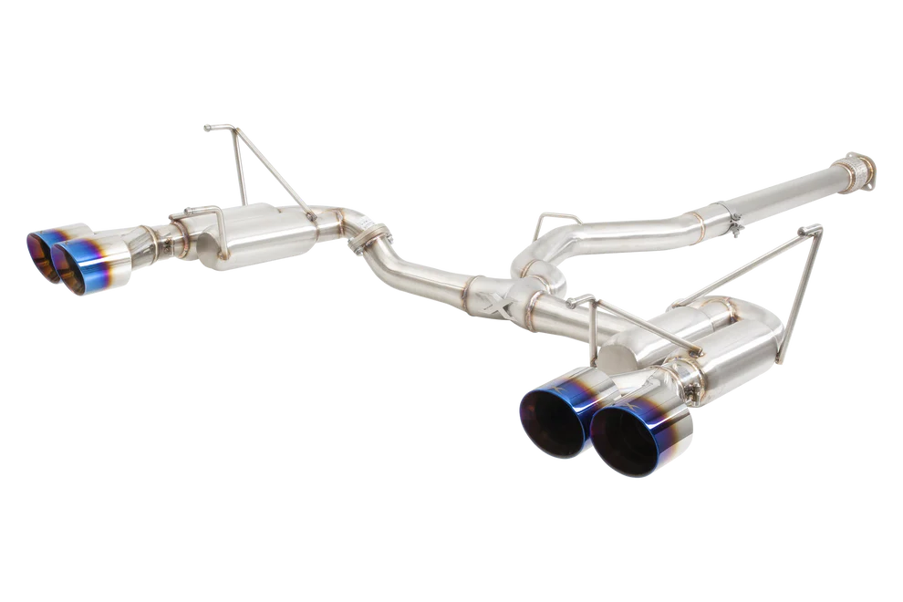 XForce | Race Series Cat Back Burnt Blue Tips | Subaru WRX VB Sedan 2022–2026 | ESSW29RBUCS - Image 5