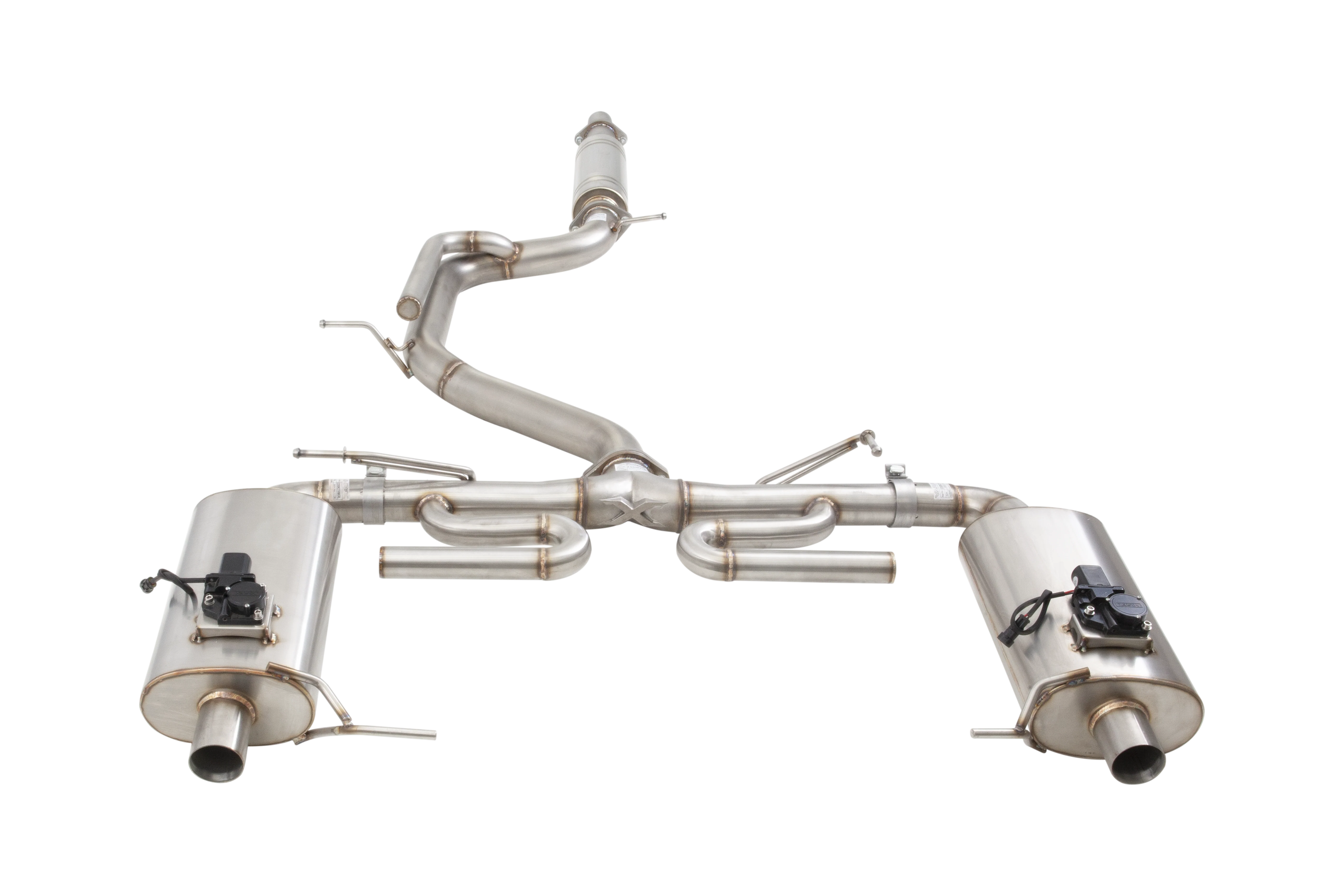 XForce | 3" Varex Valved Cat Back Exhaust | Skoda Octavia RS NX 2.0L 2020–On | ESSOR21VKCS - Image 2