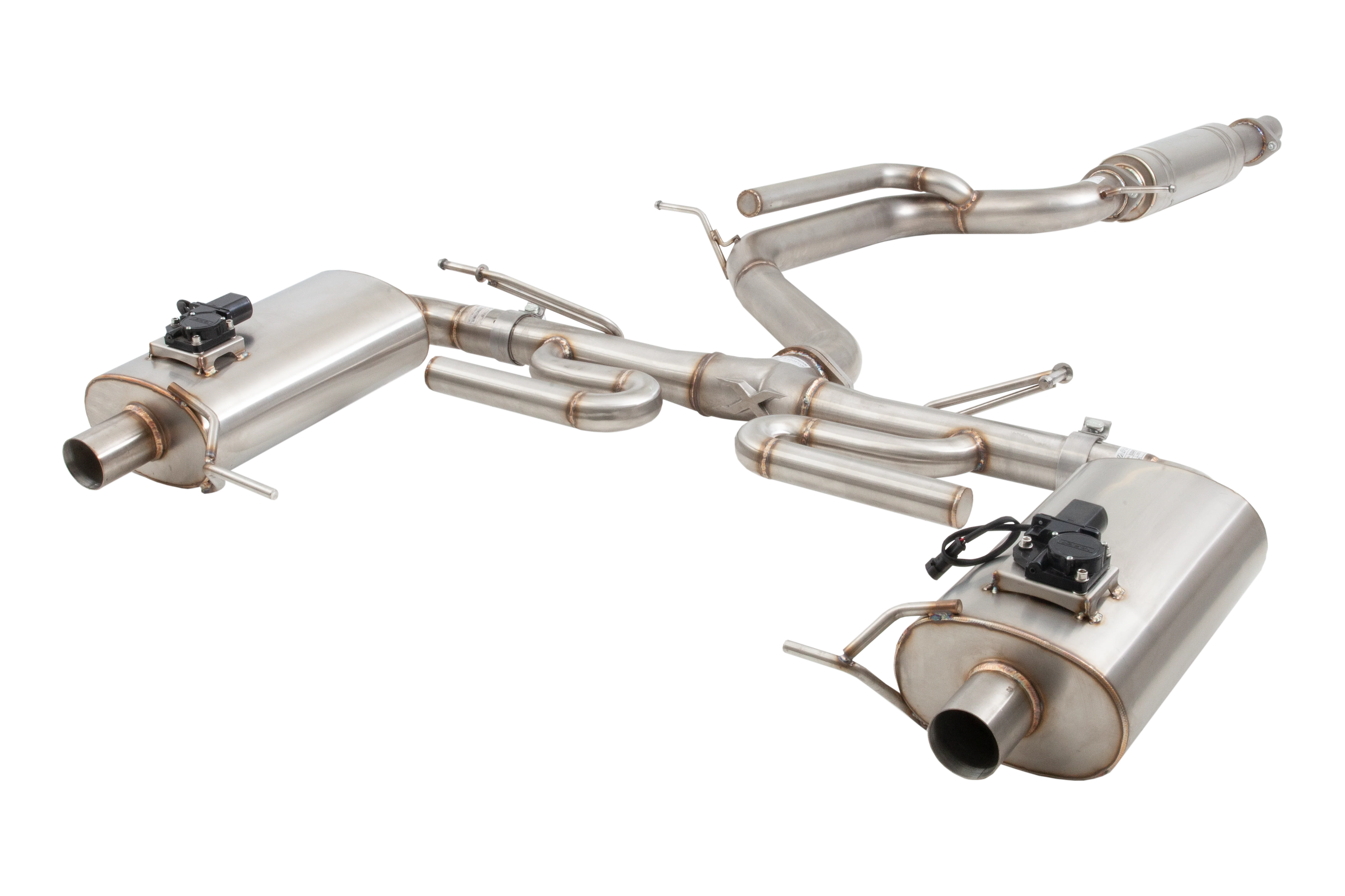 XForce | 3" Varex Valved Cat Back Exhaust | Skoda Octavia RS NX 2.0L 2020–On | ESSOR21VKCS - Image 4