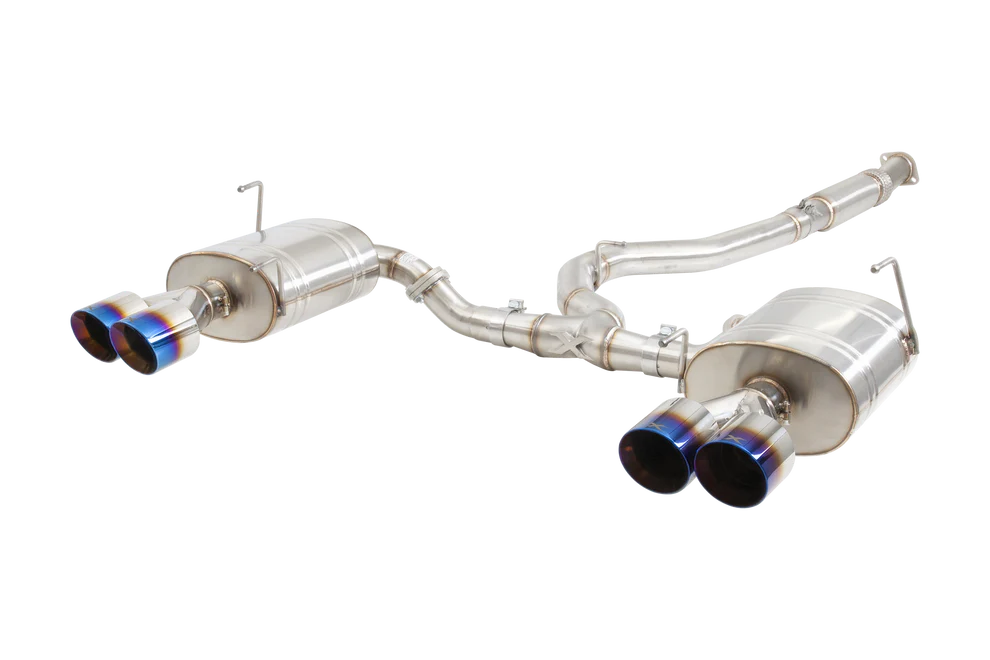 XForce | Street Performance Cat Back Burnt Blue Tips | Subaru WRX & STI G3 VA Sedan 2011–2021 | ESSW27BUCS - Image 3
