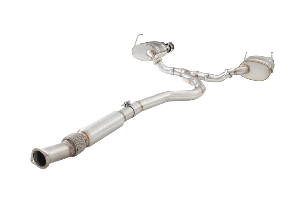 XForce | Street Performance Cat Back Burnt Blue Tips | Subaru WRX & STI G3 VA Sedan 2011–2021 | ESSW27BUCS - Image 4