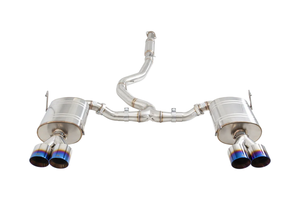 XForce | Street Performance Cat Back Burnt Blue Tips | Subaru WRX & STI G3 VA Sedan 2011–2021 | ESSW27BUCS - Image 5