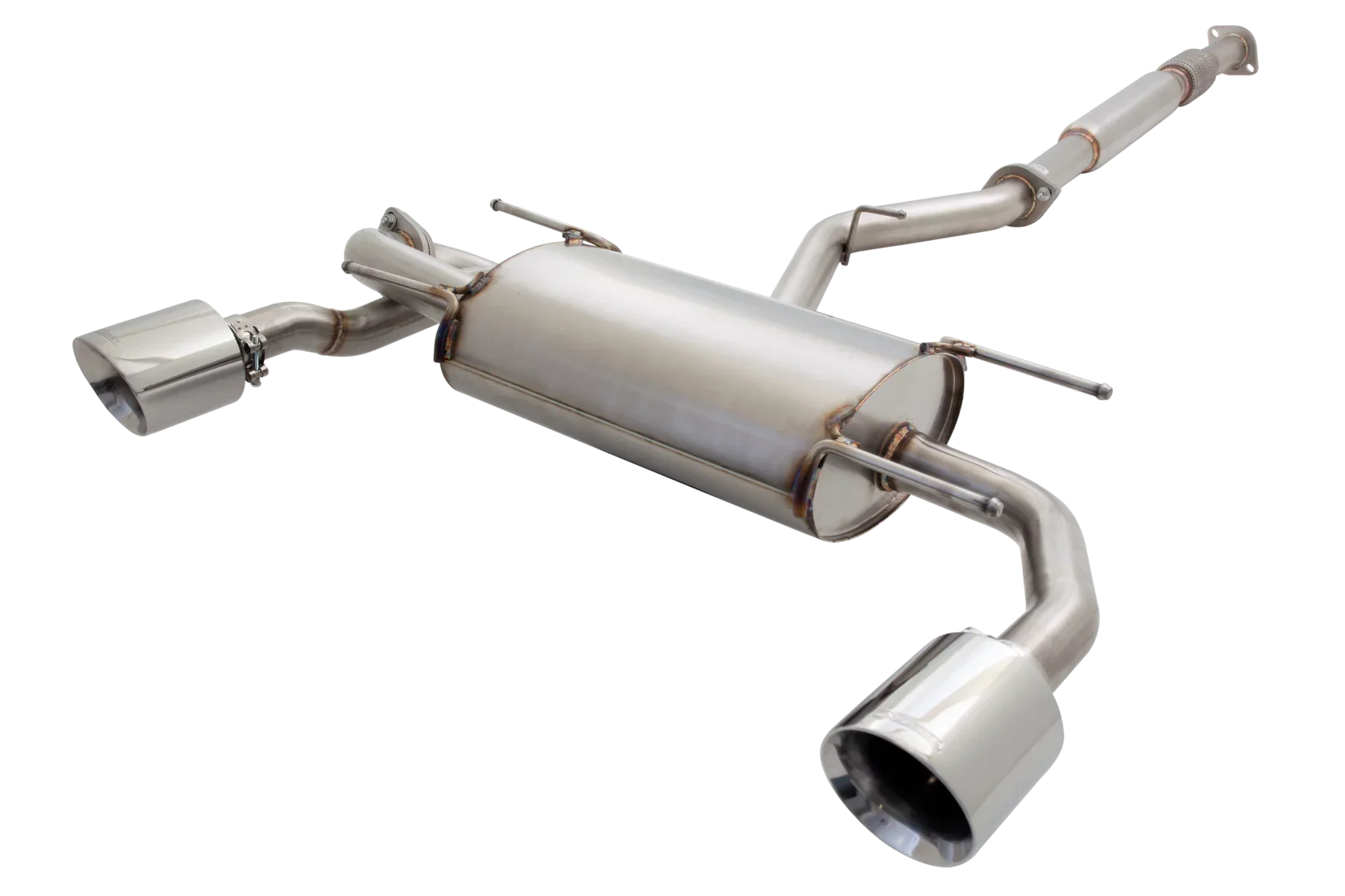 Xforce | 2.5" Stainless Steel Header Back Exhaust | Toyota 86 ZN6 & Subaru BRZ ZC6 | ES-T86-01-HBS