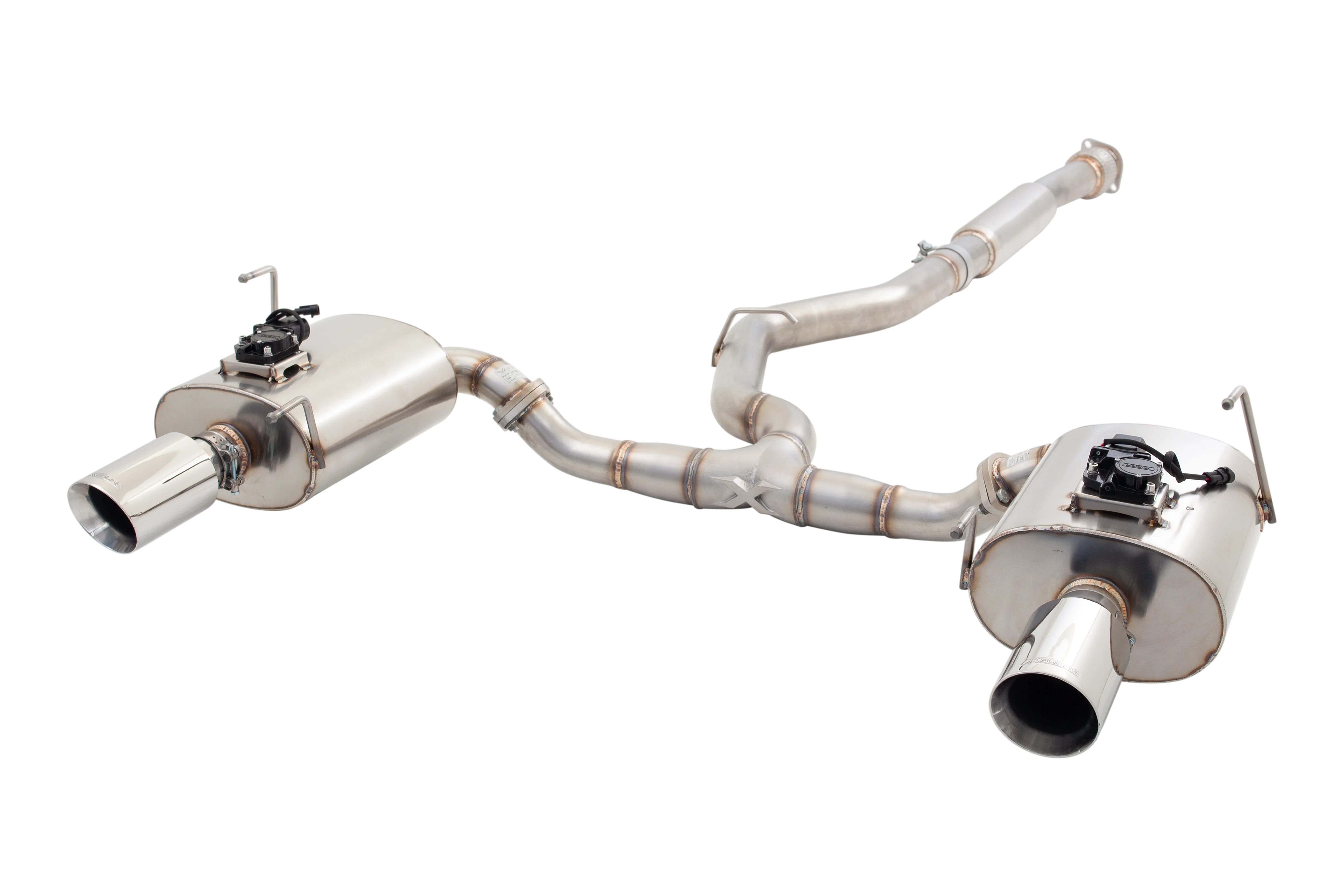 Xforce | 3" Varex Valved Stainless Cat Back Exhaust | Subaru WRX Sedan 09-11 & Forester XT 08-13 | ES-SW20-VMK-CBS