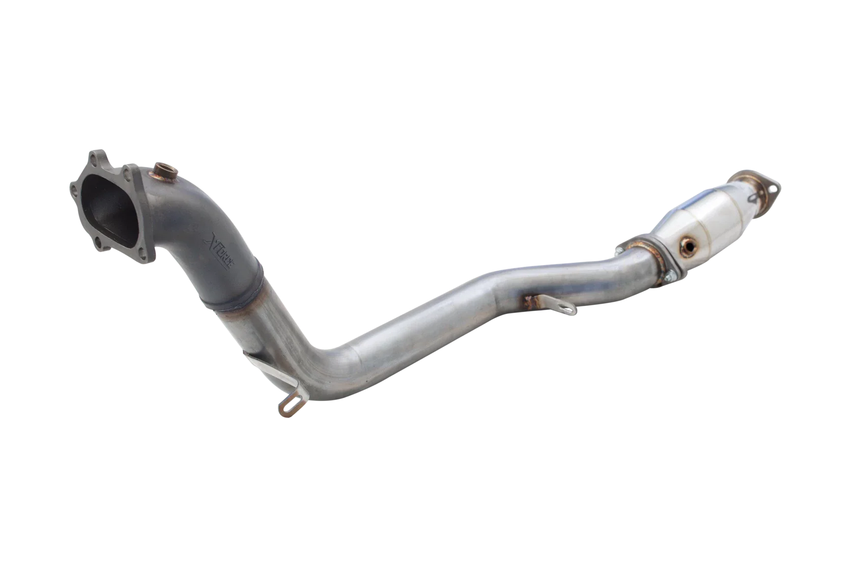 XForce | 3" Stainless Downpipe Kit Metallic Cat | Subaru WRX STI Forester XT | 2008–2021 | E2-SW08-KITB
