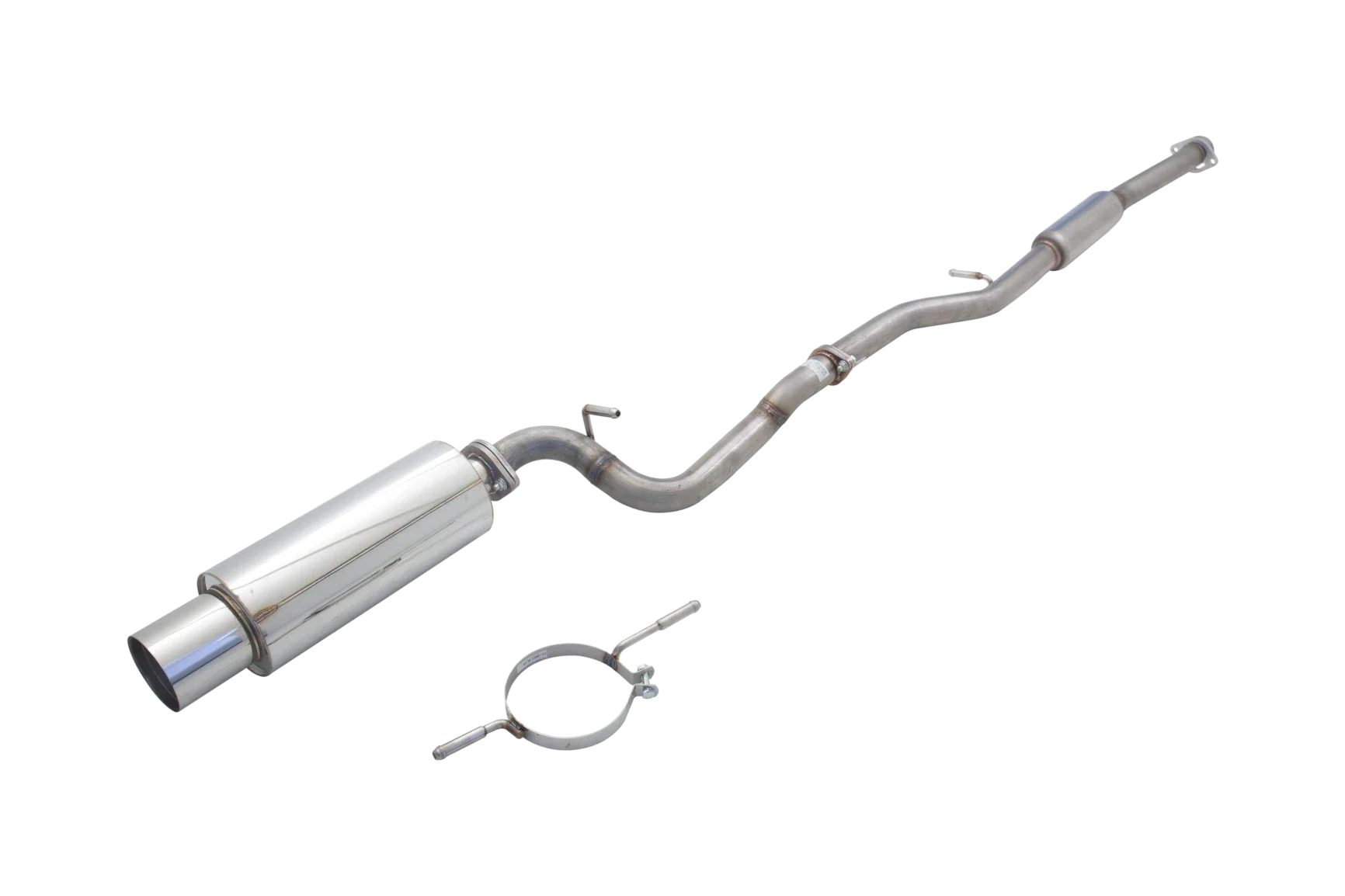 Xforce | 2.25" Stainless Steel Cat Back Exhaust | Subaru Impreza GC GD GG Sedan N/A 94–06 | E4-SW11-LPS-CBS