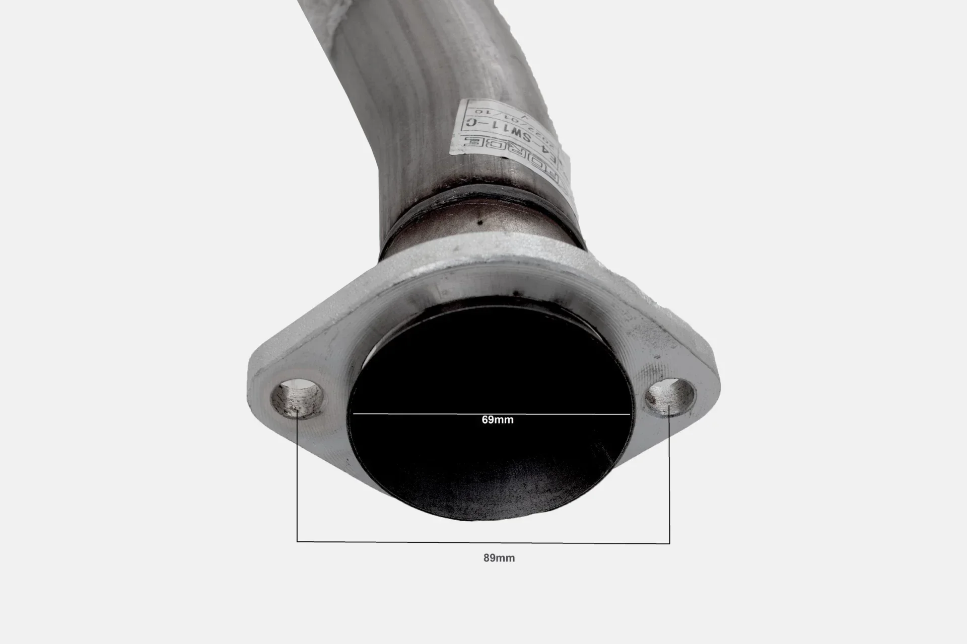 XForce | 2.25" Cat Back Exhaust Twin Tips | Subaru Impreza GC GD GG N/A 1994–2007 | E4-SW11-MP01CBS - Image 3