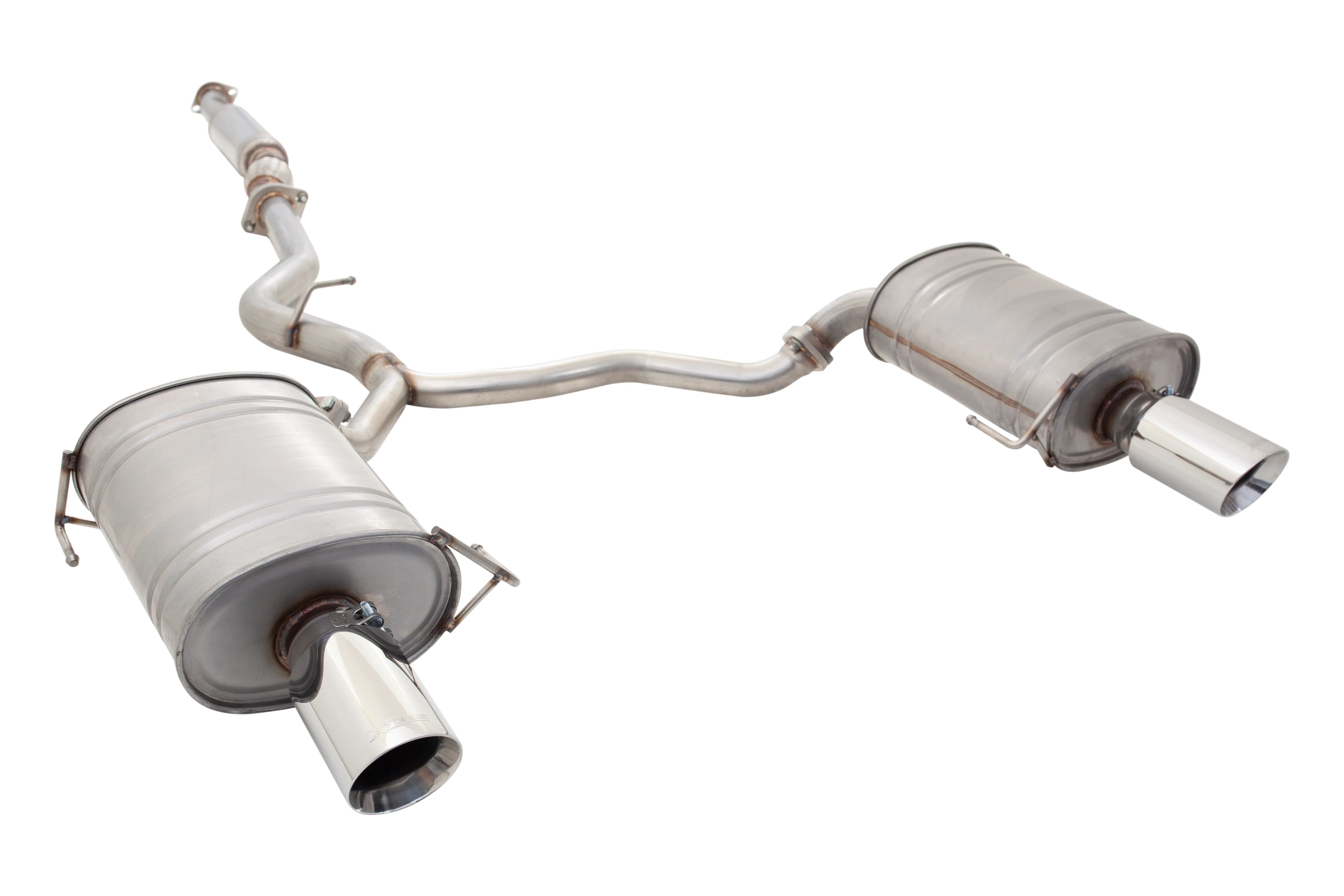 XForce | 3" Raw 409 Stainless Catback Exhaust | Subaru Liberty BL 2.0L 2.5L 2006–2009 | E4-SL05-CBS
