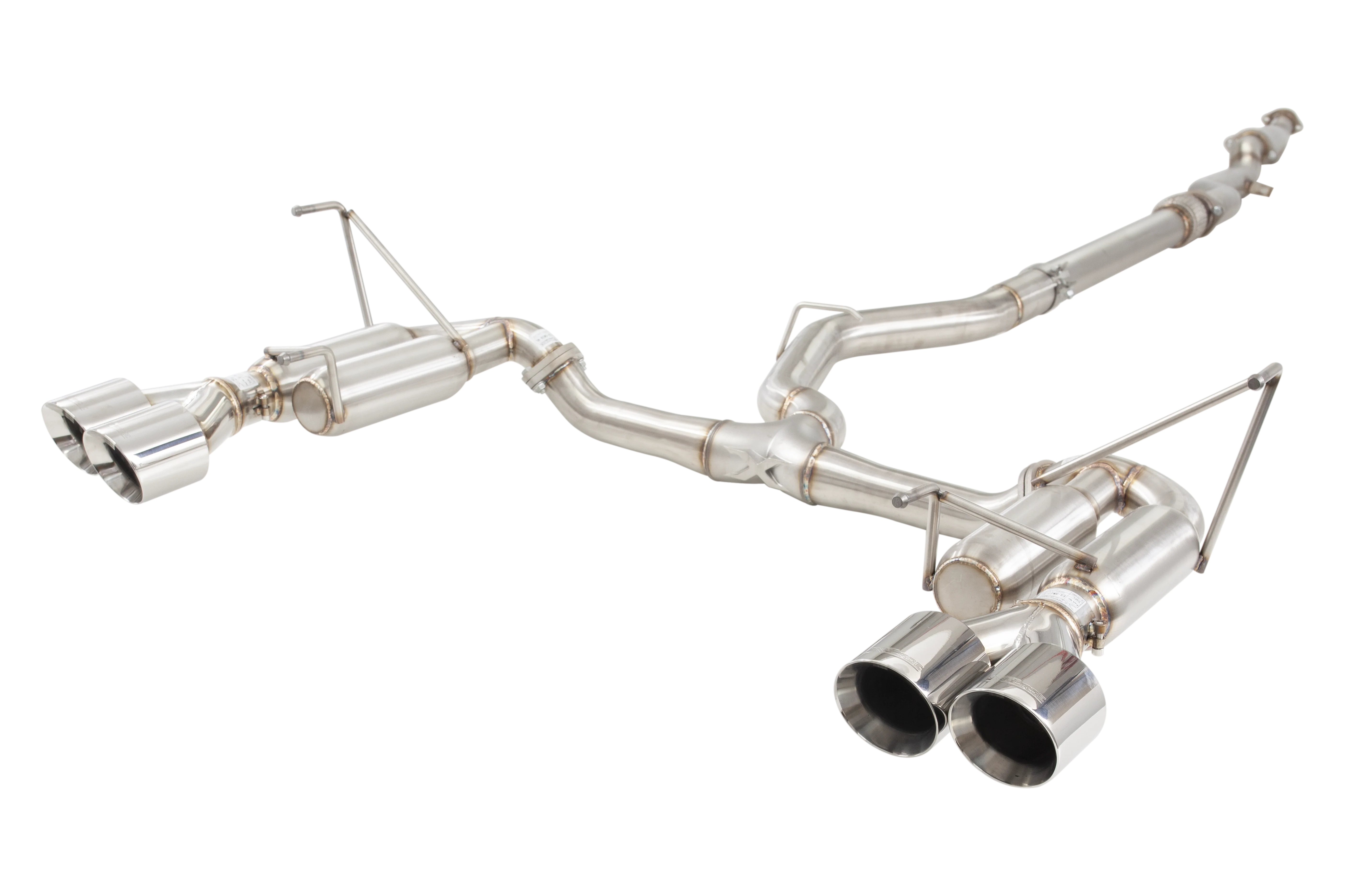 Xforce | 3" Race Stainless Steel Cat Back Exhaust | Subaru WRX Sedan VB 2022–2026 | ESSW29RCS - Image 2