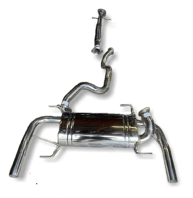 Xforce | 2.5" Stainless Steel Cat Back Exhaust | Suzuki Swift Sport ZC32 2012–2017 | ES-SU02-CBS