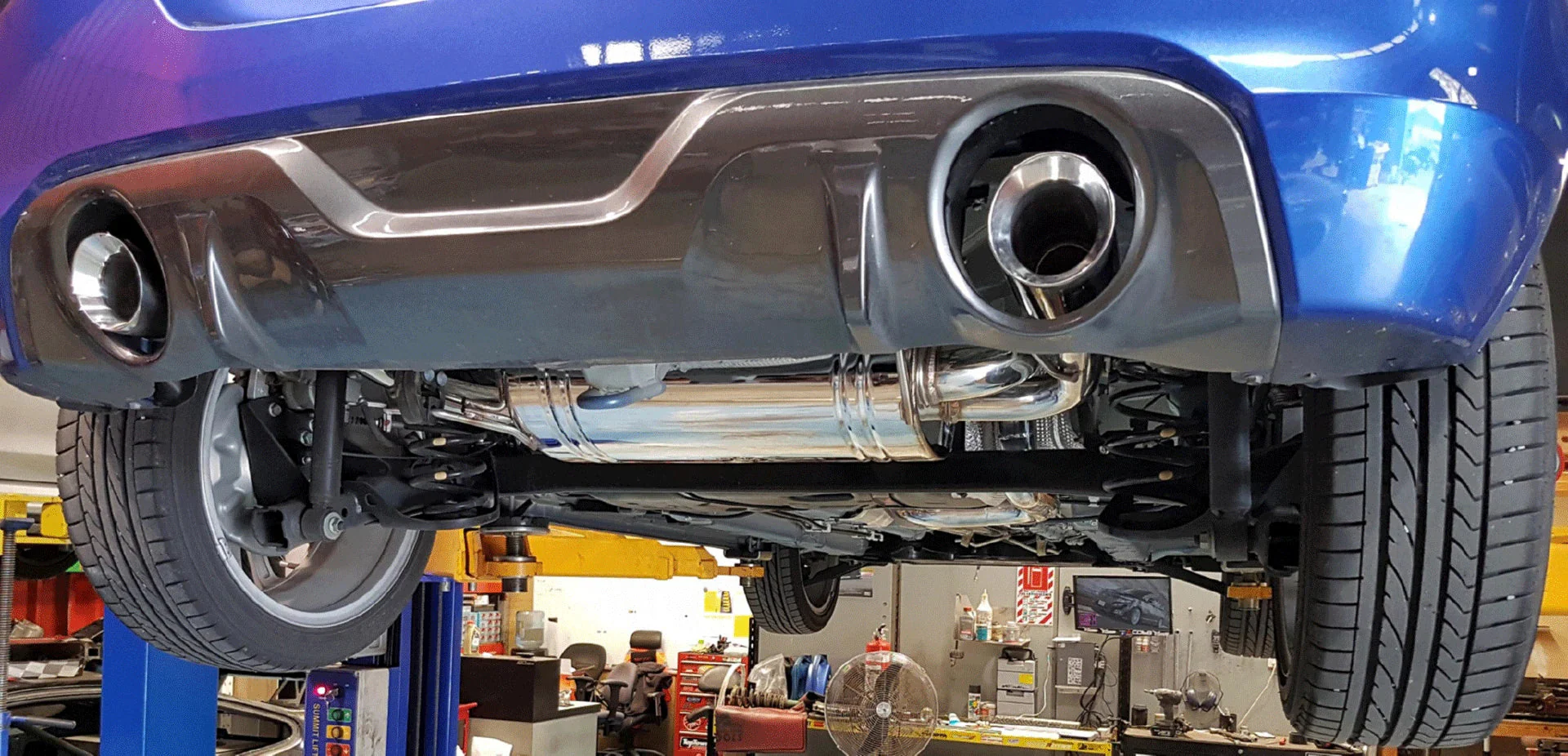 Xforce | 2.5" Stainless Steel Cat Back Exhaust | Suzuki Swift Sport ZC32 2012–2017 | ES-SU02-CBS - Image 3