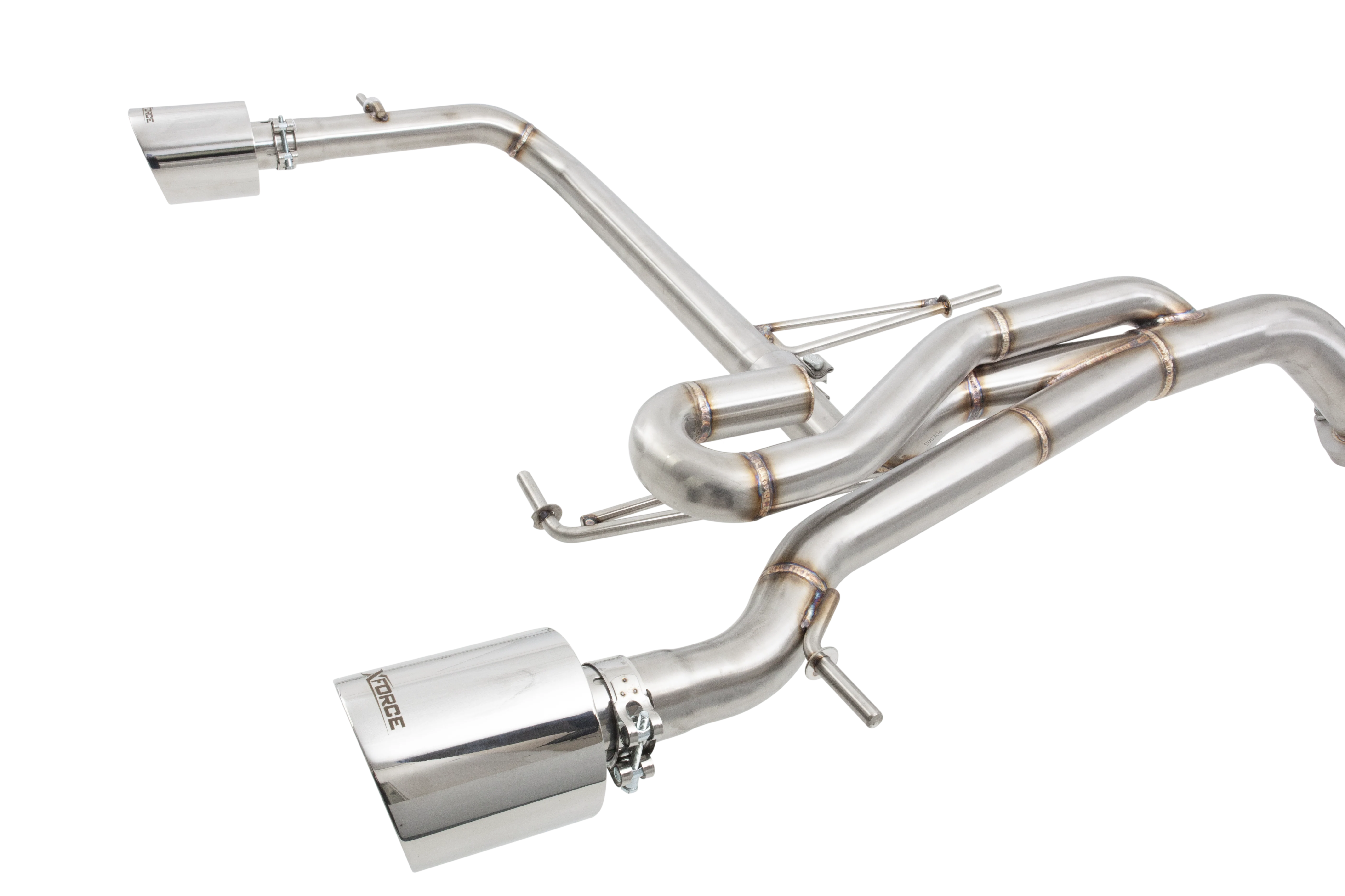 XForce | Varex 2.5" Cat Back Exhaust | Suzuki Swift Sport AZ ZC33S | 2017–2026 | ESSU17VKCS - Image 6