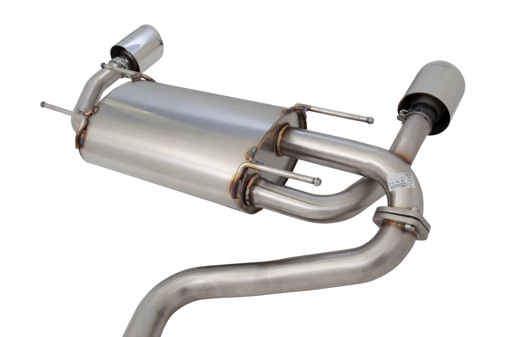 XForce | 2.5" Cat Back Exhaust | Toyota 86 ZN6 & Subaru BRZ ZC6 2012–2021 | ES-T86-01-CBS - Image 3
