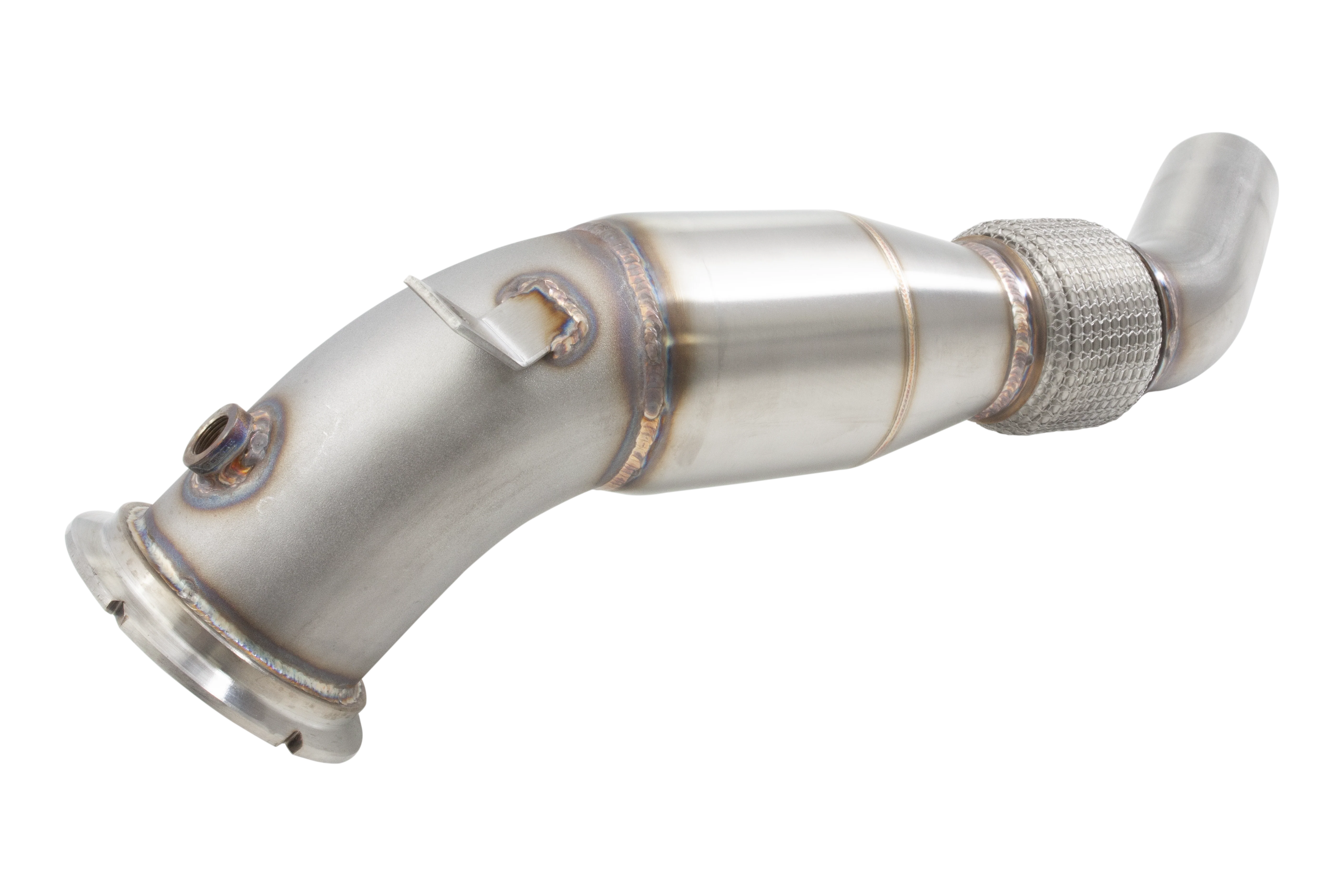 XForce | 4" Cast Top Downpipe 200 Cell Cat | Toyota GR Yaris GR Corolla 2020–2025 | ESTY21KITB - Image 2