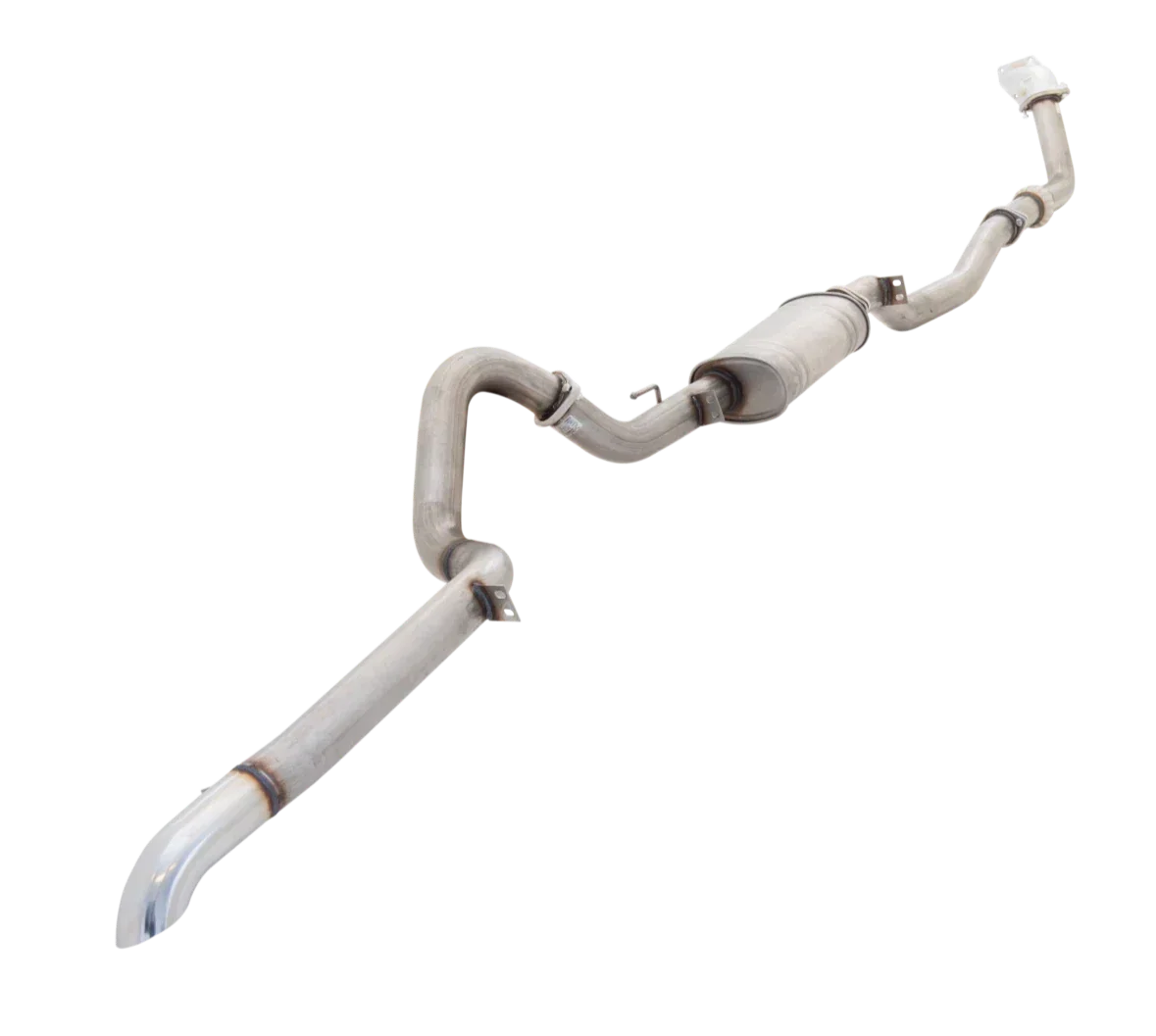 XForce | 3" Turbo Back Exhaust System No Cat | Toyota Landcruiser 100 Series 4.2L TD 1998–2007 | E4-TL100-TBS - Image 2