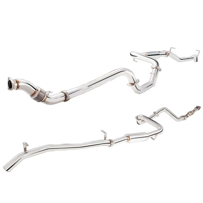 Xforce | 3" Mild Steel Turbo Back Exhaust & Cat | Toyota Landcruiser 76 Series 2007–2016 | EM-TL76WC-TBS