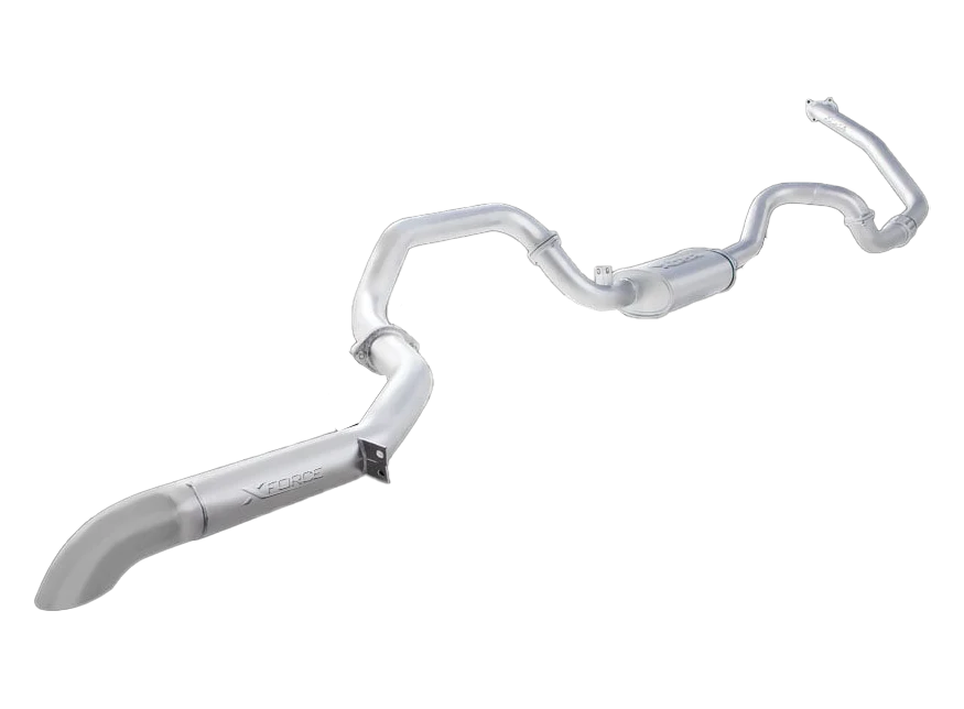 XForce | 3" Turbo Back Exhaust System No Cat | Toyota Landcruiser 80 Series 4.2L TD 1989–1998 | E4-TL80-02-TBS