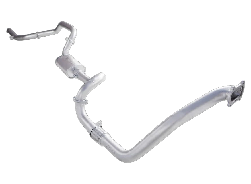 XForce | 3" Turbo Back Exhaust System No Cat | Toyota Landcruiser 80 Series 4.2L TD 1989–1998 | E4-TL80-02-TBS - Image 2