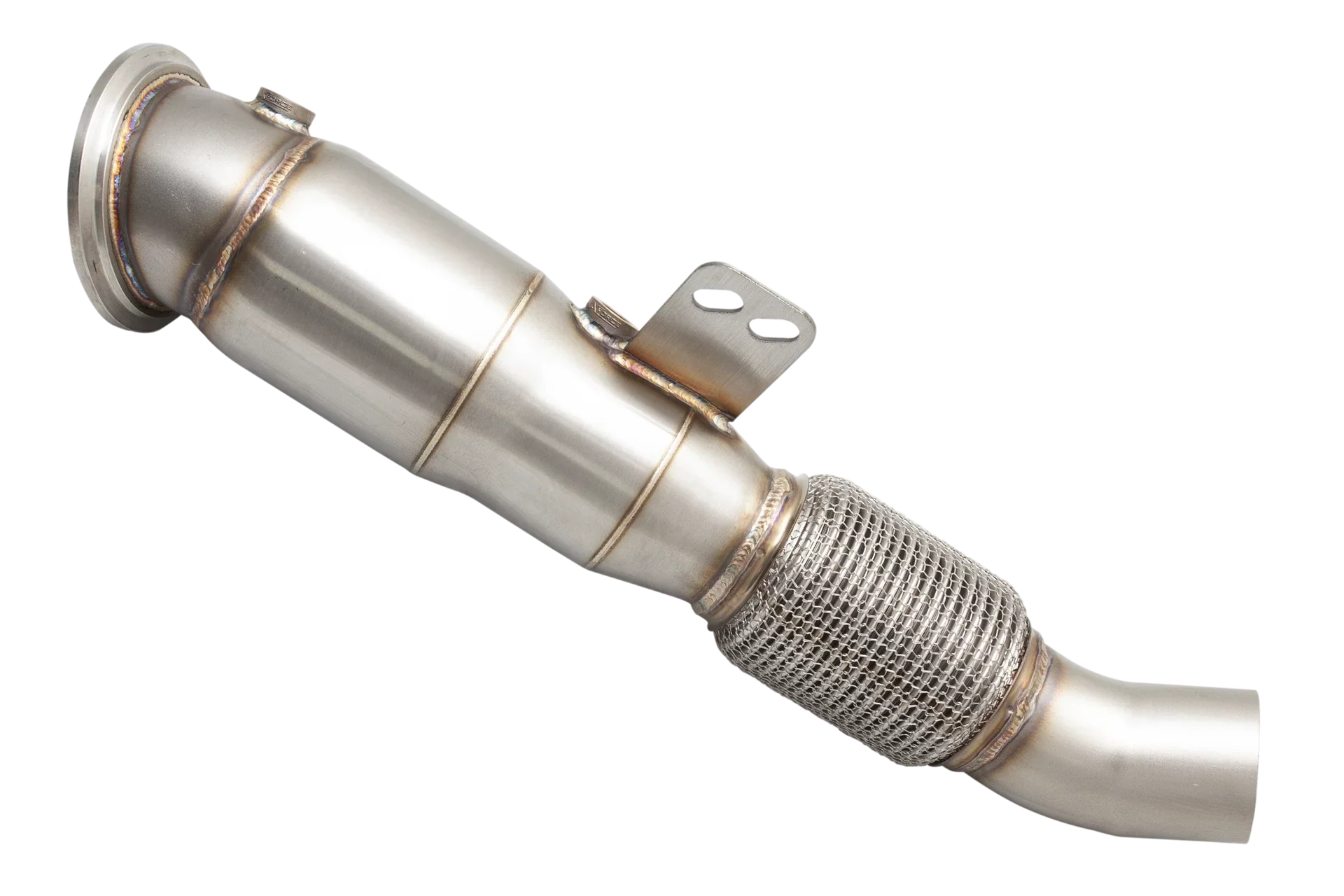 XForce | 4" to 3 3/8" Catted Down Pipe | Toyota Supra GR & BMW B58 2016–2025 | E2B58KITB - Image 3
