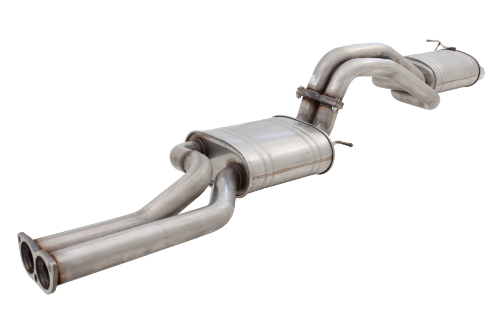 XForce | Twin 2.5" Cat Back Exhaust | Ford Falcon BA BF V8 Sedan 2002–2008 | E2-F8-02-CBS - Image 2