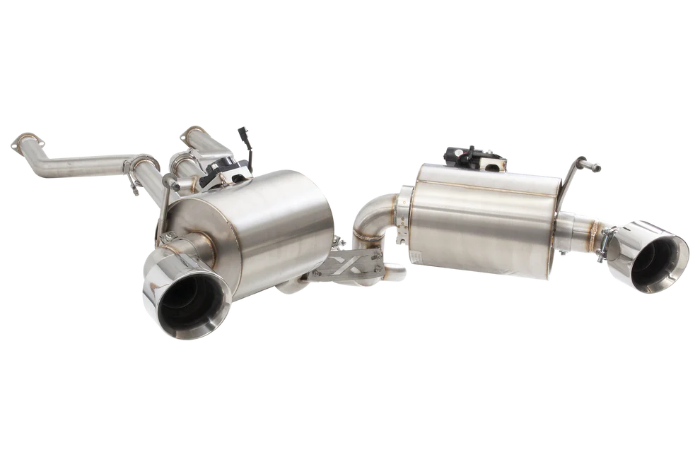 XForce | Twin 2.5" Varex Valved Cat Back Exhaust | Nissan Z RZ34 Coupe 2022–2026 | ESNZ23VKCS