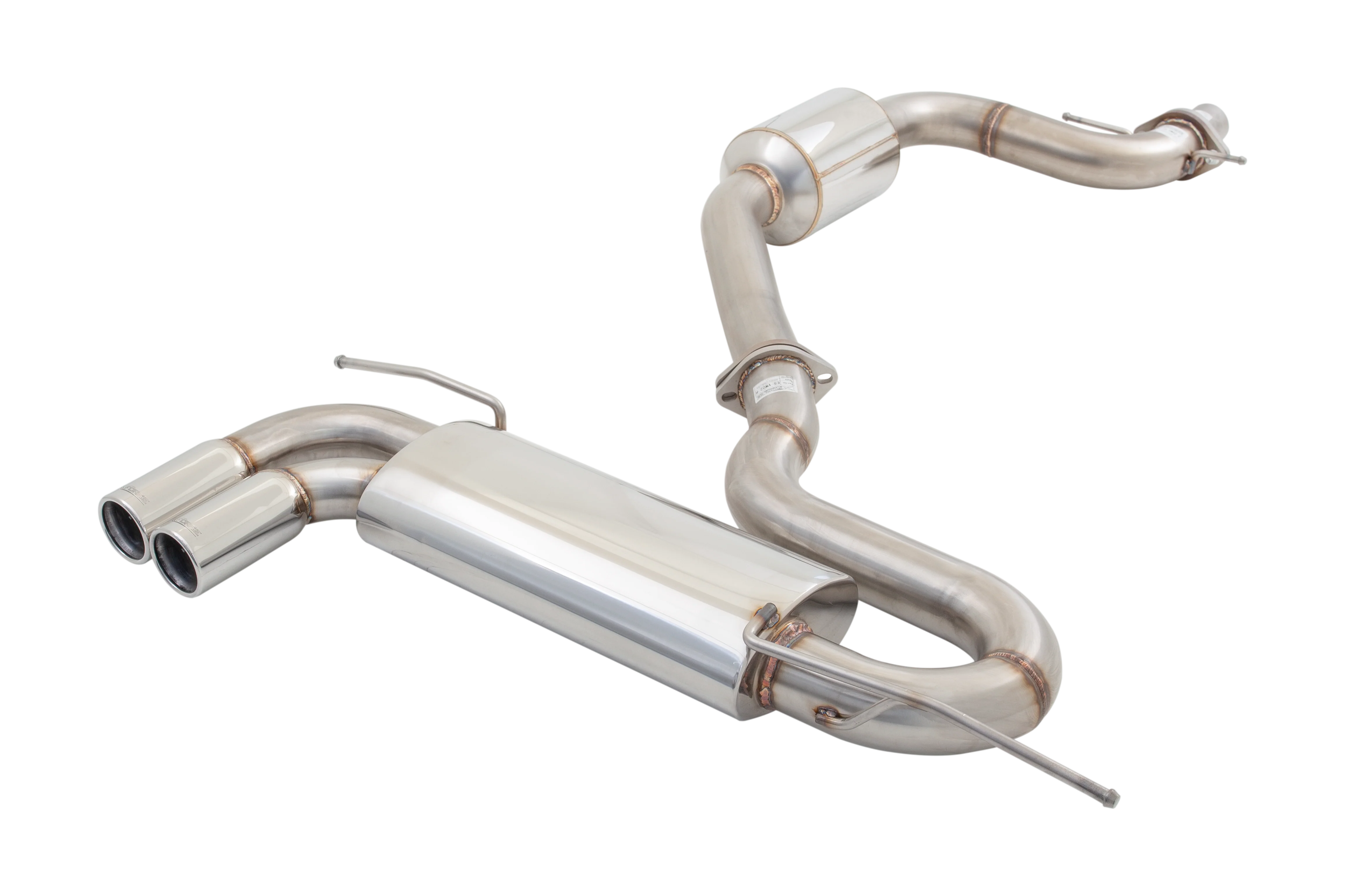 XForce | Single 3" Stainless Cat Back Exhaust | VW Golf MK5 GTI 2005–2009 | ES-VW02-CBS - Image 2
