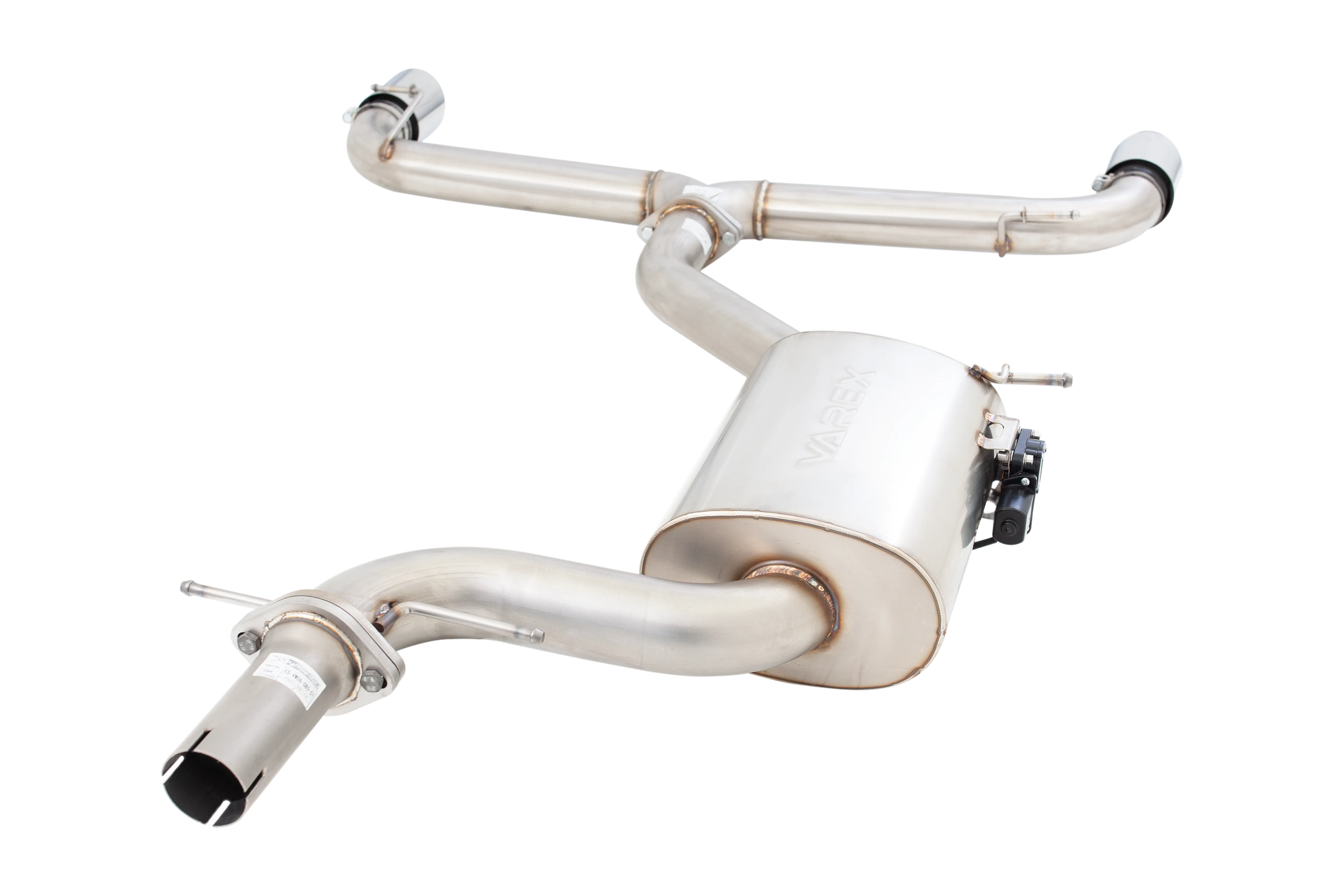XForce | 3" 304 Stainless Cat Back Exhaust Varex | VW Golf GTI MK6 2.0T 2009–2013 | ES-VW06-VMK-CBS - Image 3