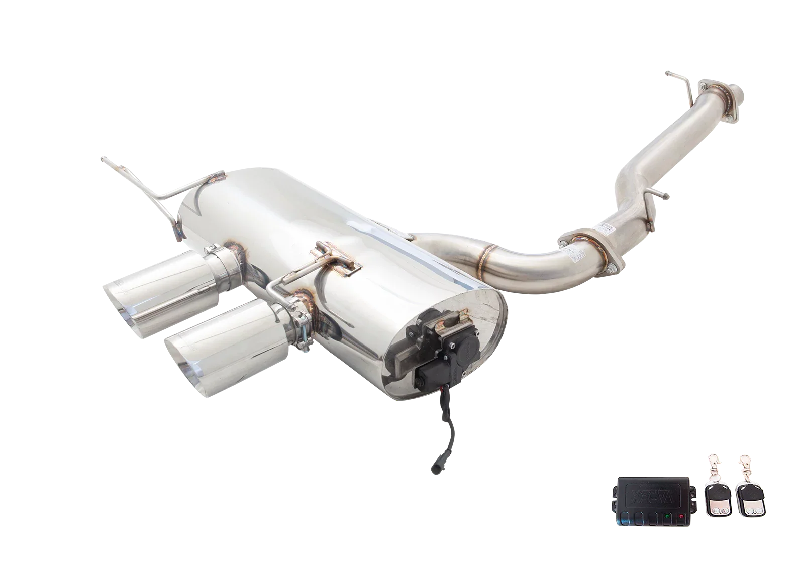 XForce | Varex Valved Cat Back Exhaust System | 304 Stainless Steel | VW Golf MK6 Hatchback 2011-On | ES-VW07VMK-CBS