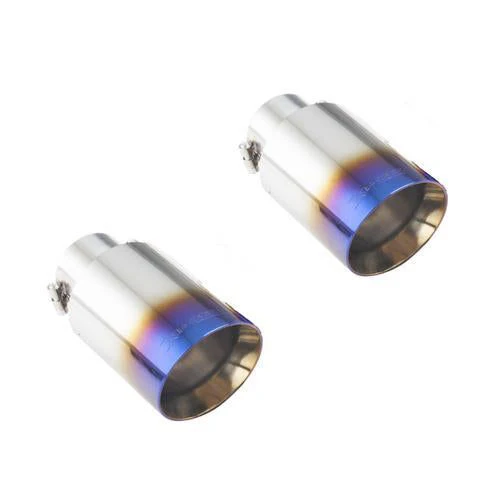 XForce | 4" Burnt Blue Stainless Steel Exhaust Tip Kit | VW Golf GTI MK6 MK7 2009–On | ES-VW07-BLUETIPS