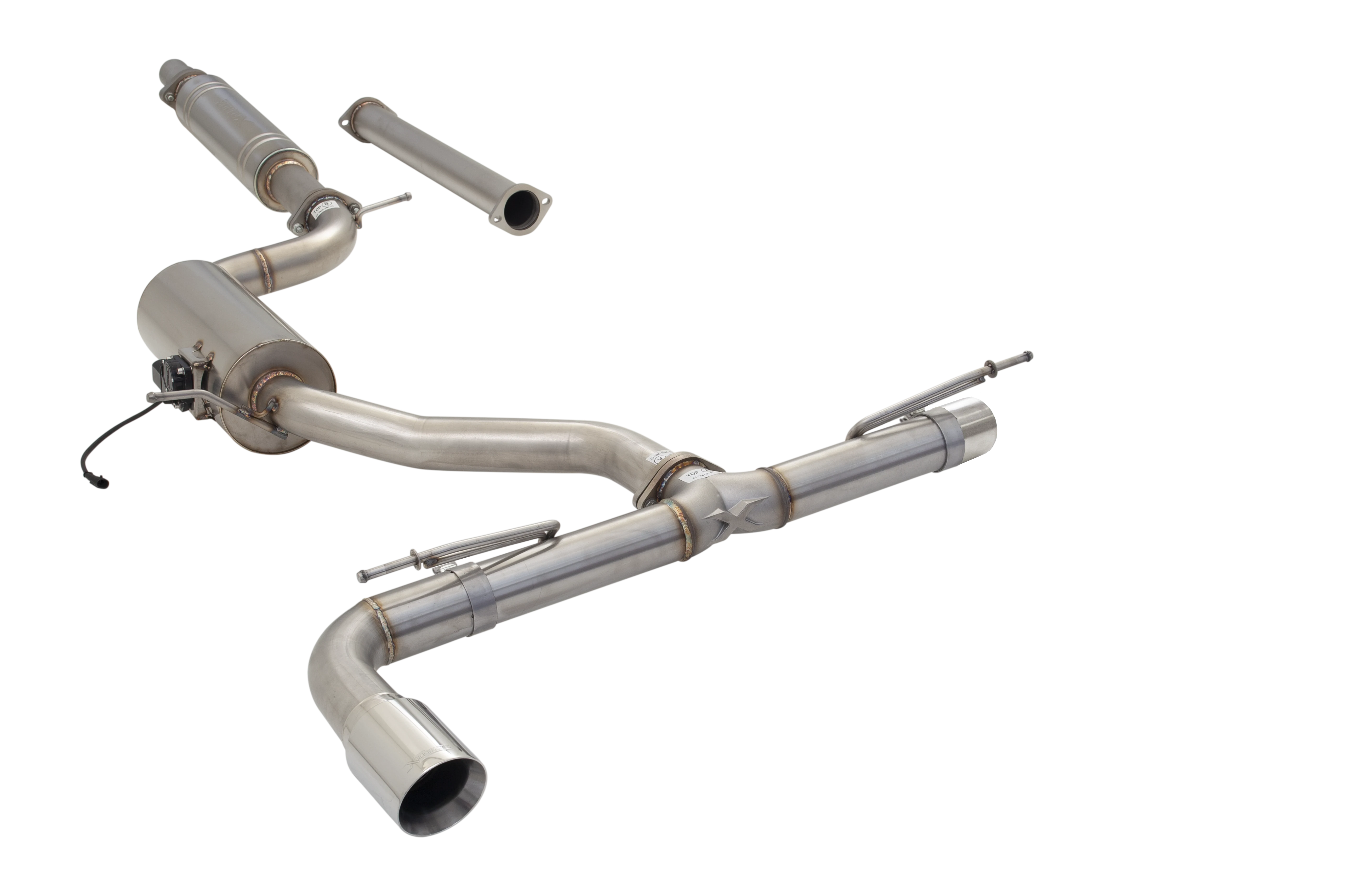 XForce | 3" Varex Valved Cat-Back Exhaust | VW Golf TSI MK7 MK7.5 MK8 2013+ | ESVW01VKCS - Image 2