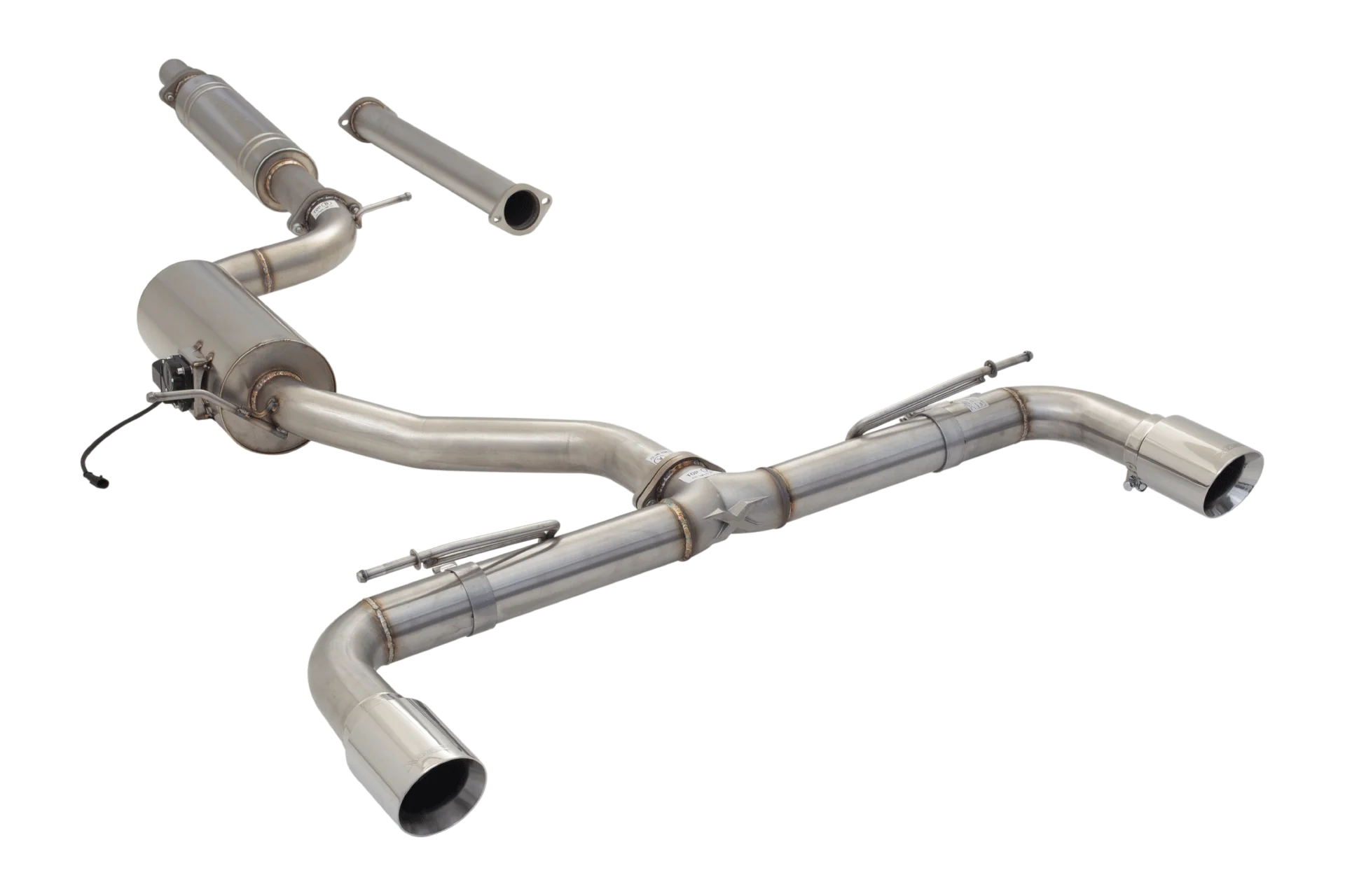 XForce | 3" Varex Valved Cat-Back Exhaust | VW Golf TSI MK7 MK7.5 MK8 2013+ | ESVW01VKCS - Image 3