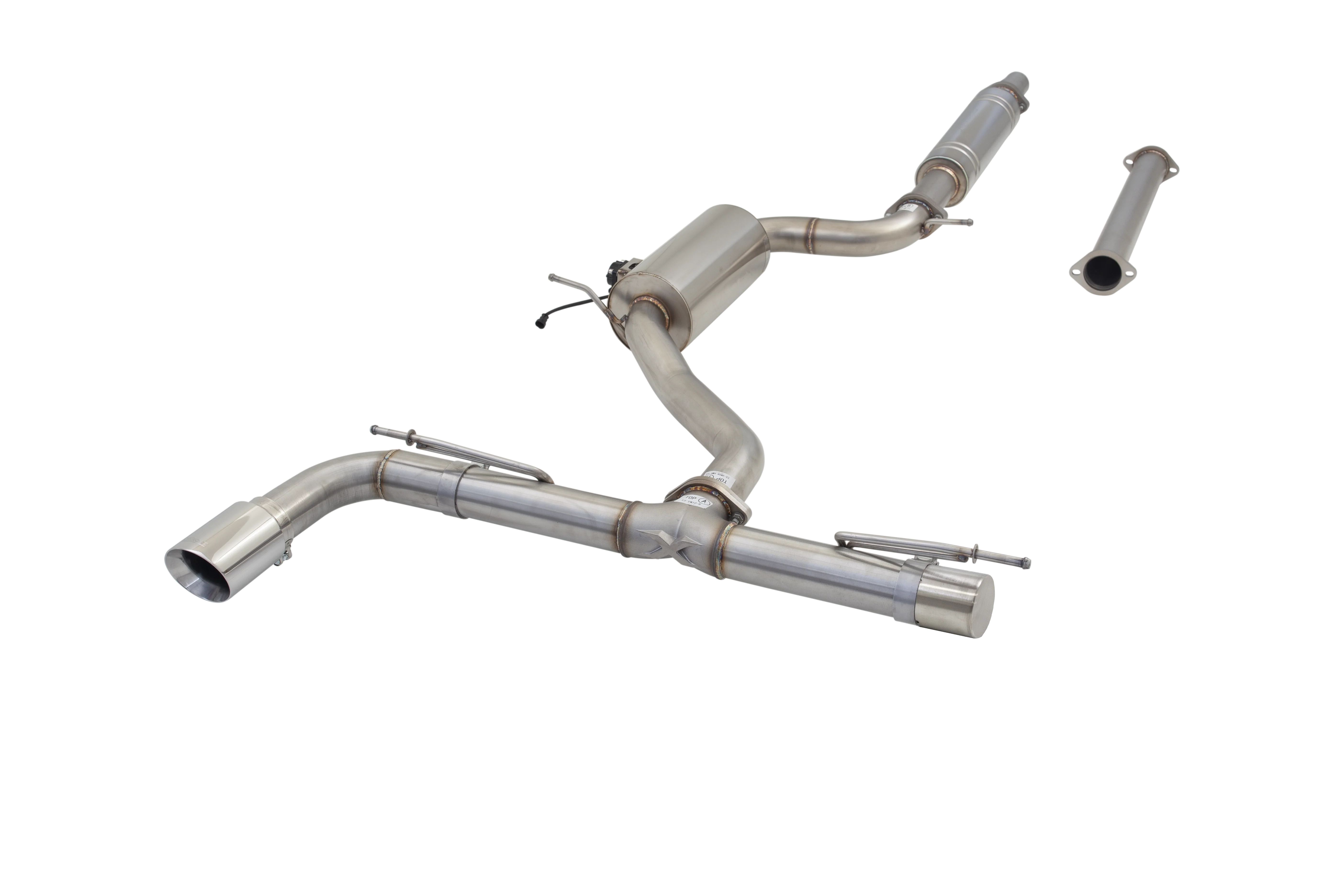 XForce | 3" Varex Valved Cat-Back Exhaust | VW Golf TSI MK7 MK7.5 MK8 2013+ | ESVW01VKCS - Image 4