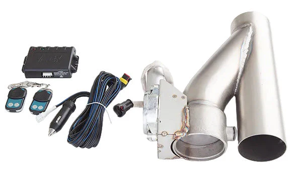 XForce | 2.5" Exhaust Y-Piece Varex Cut Off Valve Kit | Universal Fabrication | VK12