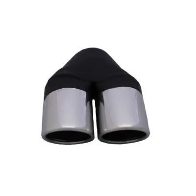 Y Piece Exhaust Tip - 2 1/4" Inch (In) 3" Inch (Out) 228mm Long